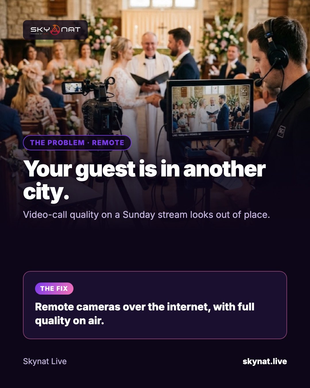 How to add a remote guest to your live stream (without video-call quality)