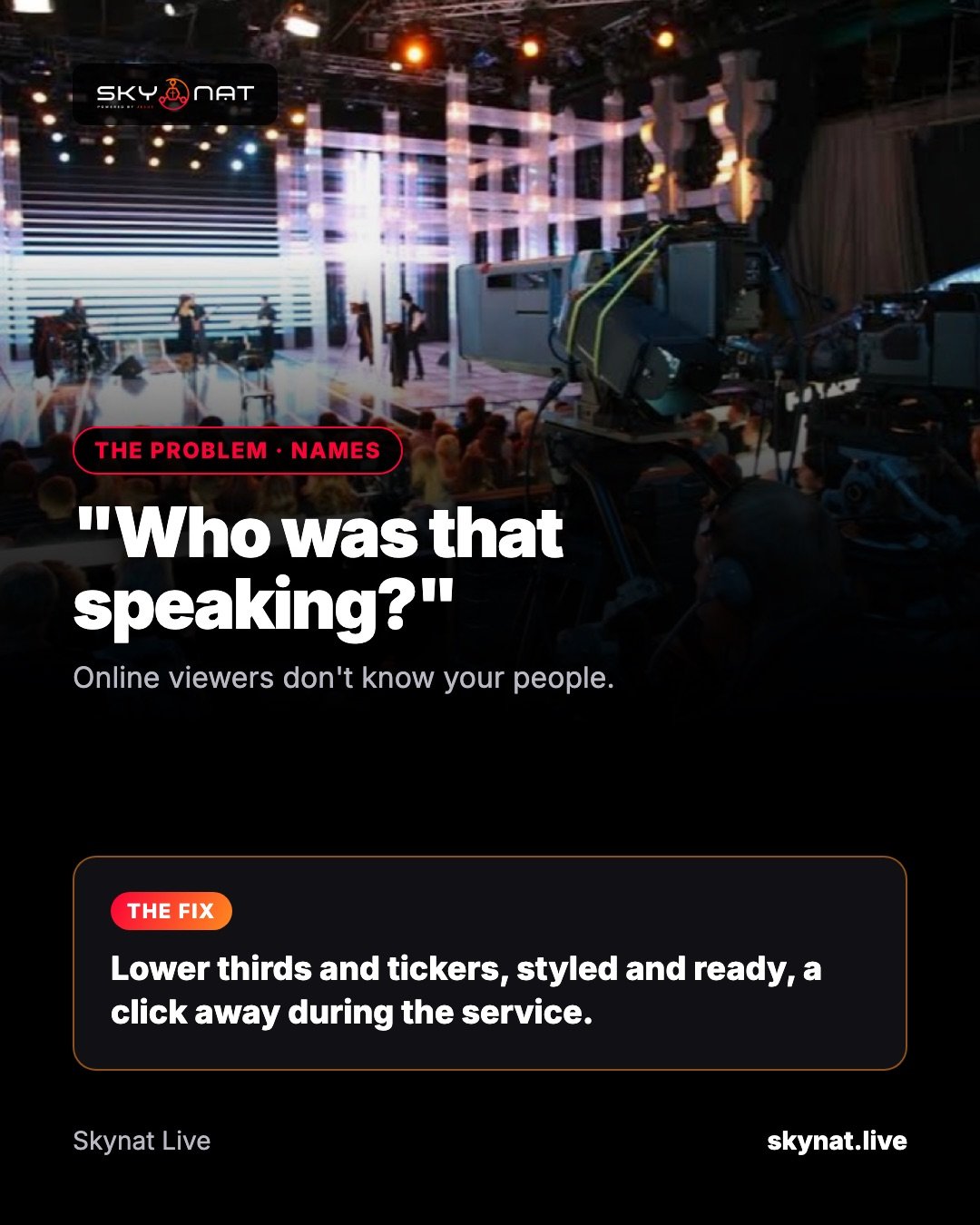 Best lower third software for live streaming (names, titles and tickers)
