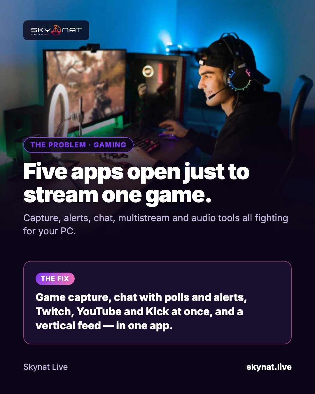 Best software for game streaming in 2026 (Twitch, YouTube and Kick)