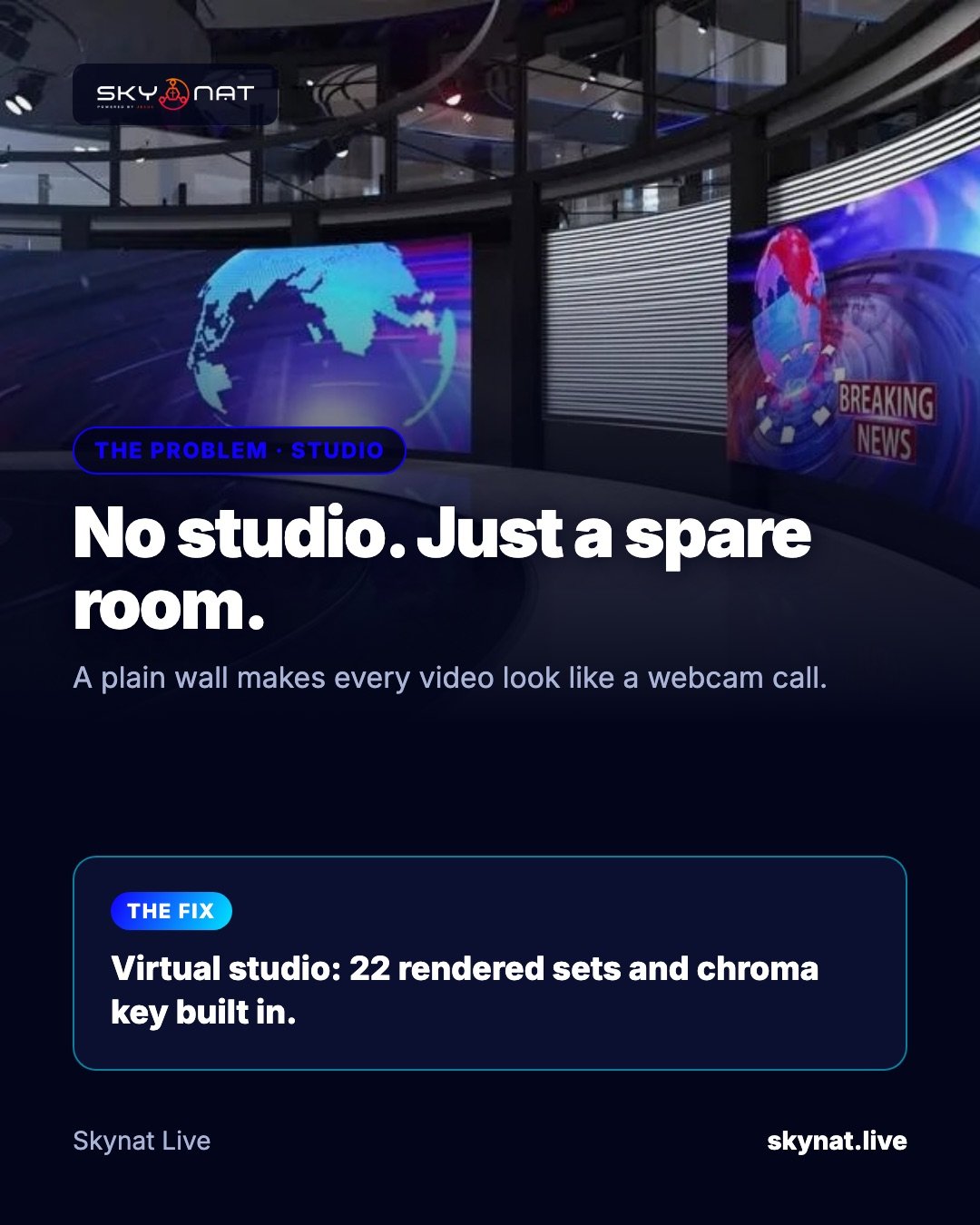Best virtual studio software for live streaming (green screen made simple)