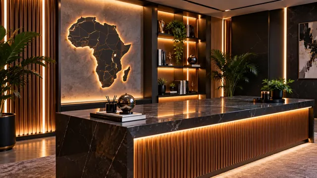 Africa Boardroom virtual studio set