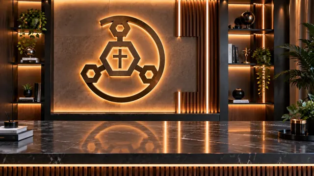 Emblem Desk Dusk virtual studio set