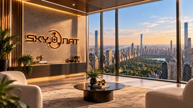 Manhattan lounge virtual set