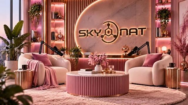Rose lounge virtual set